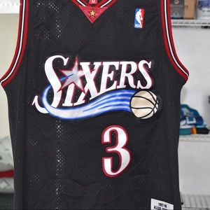 Allen Iverson 76ers nba jersey size M